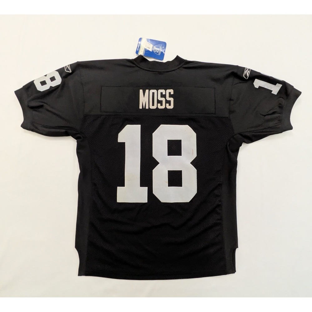 Vtg Oakland Raiders #18 Randy Moss Authentic On Field Jersey 48 NWT *READ*